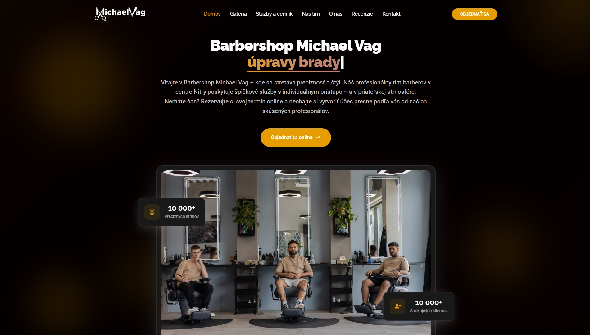 Barbershop Michael Vag úvodný obrázok